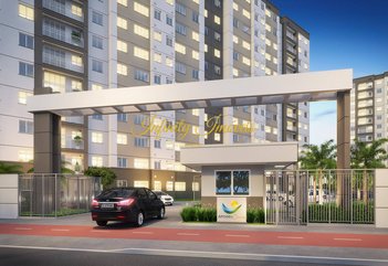 apartment em Estrada Bandeirantes, Jacarepaguá - Rio de Janeiro - RJ