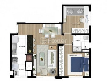 apartment em Rua Attílio Bilibio, Jardim Carvalho - Porto Alegre - RS