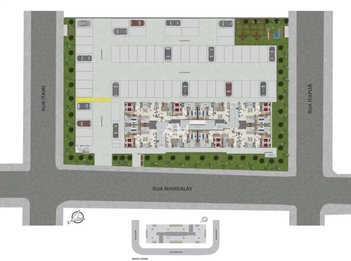 apartment em Rua Mandalay, Guarani - Belo Horizonte - MG