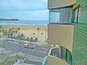 apartment em Rua Alberto Santos Doumont, Guilhermina - Praia Grande - SP
