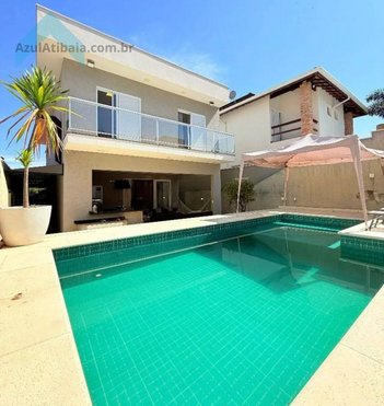 house em Rua Monteiro Lobato, Condomínio Atibaia Park I - Atibaia - SP