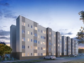 apartment em Rua B, Paupina - Fortaleza - CE