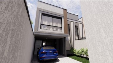 house em Rua Elizabeth Jane Brown, Uberaba - Curitiba - PR