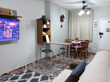 apartment em Rua Onze de Junho, Itararé - São Vicente - SP