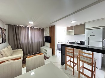 apartment em Avenida Atlântica, Praia do Morro - Guarapari - ES