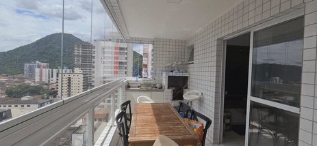 apartment em Rua General Osório, Canto do Forte - Praia Grande - SP