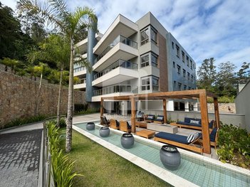 apartment em Estrada Haroldo Soares Glavan, Cacupé - Florianópolis - SC