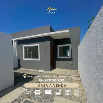 house em Rua D, Maria Turri - Rio das Ostras - RJ