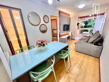 apartment em Rua General Estilac Leal, Coqueiros - Florianópolis - SC
