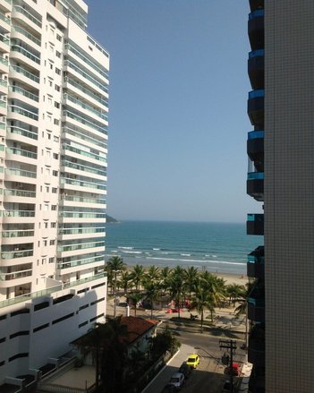 apartment em Rua Rui Barbosa, Canto do Forte - Praia Grande - SP