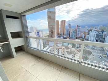 apartment em Rua Luiz Antônio de Andrade Vieira, Boqueirão - Praia Grande - SP