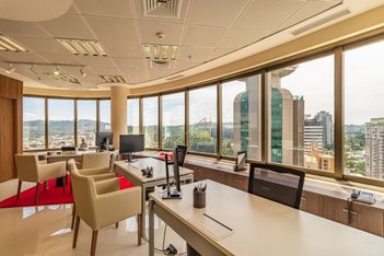 office em COPACABANA, Dezoito do Forte Empresarial/Alphaville. - Barueri - SP