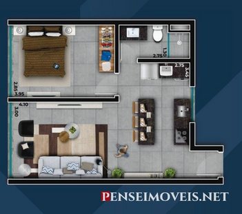 apartment em Avenida Central, Xangri-Lá - Xangri-Lá - RS