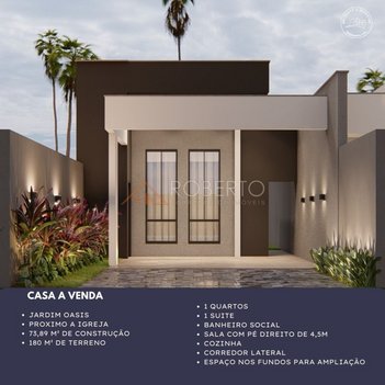 house em Rua Nelson Moreira Batista, Jardim Oásis - Paranavaí - PR