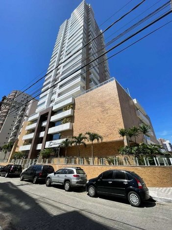 apartment em Avenida Presidente Kennedy, Guilhermina - Praia Grande - SP