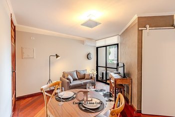 apartment em Alameda dos Nhambiquaras, Indianópolis - São Paulo - SP
