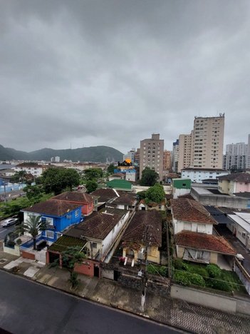 apartment em Rua Visconde do Rio Branco, Centro - São Vicente - SP