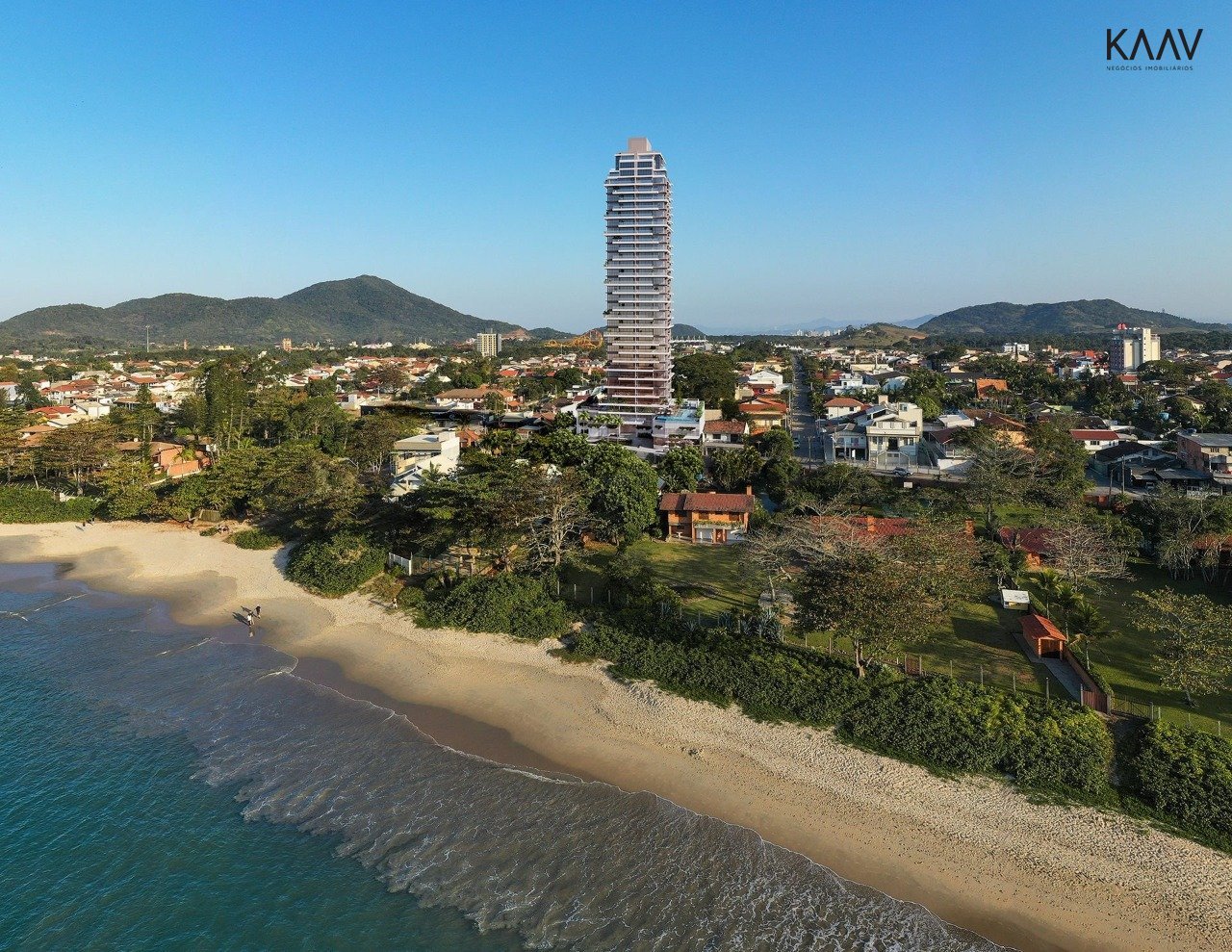 apartamento alto padrão vista mar a venda em penha