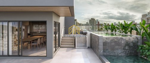 apartment em Hercílio Luz, Centro - Florianópolis - SC
