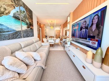 apartment em Avenida Atlântica, Praia do Morro - Guarapari - ES