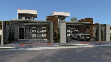 house em Rua Jurandir Simonato, FAG - Cascavel - PR