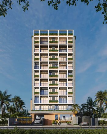 apartment em Rua Oldena Carneiro Pereira de Melo, Jardim Oceania - João Pessoa - PB