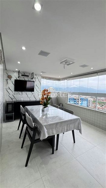 apartment em Rua Flausina de Oliveira Rosa, Caiçara - Praia Grande - SP