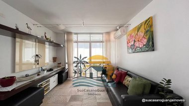 apartment em Rua Engenheiro Célio Abrusio, Mar e Céu - Guarujá - SP