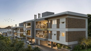 apartment em Haroldo Soares Glavan, Cacupé - Florianópolis - SC