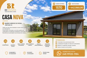 house em Rua Projetada, Ibiraquera - Imbituba - SC