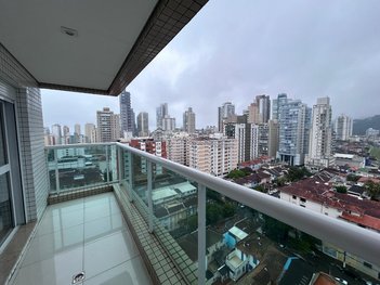 apartment em Rua Paraíba, Pompéia - Santos - SP