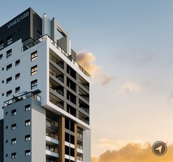 apartment em Rua Guilherme Pugsley, Água Verde - Curitiba - PR