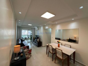 apartment em Avenida Rio Branco, Canto do Forte - Praia Grande - SP