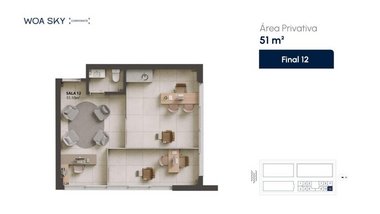 office em Elizeu Di Bernardi, Campinas - São José - SC