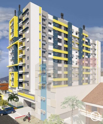 apartment em Conde de Porto Alegre, Nossa Senhora do Rosário - Santa Maria - RS