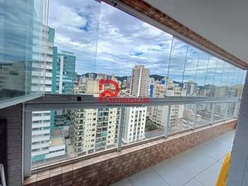 apartment em Avenida Rio Branco, Canto do Forte - Praia Grande - SP