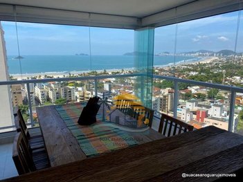 apartment em Rua Bandeirantes, Loteamento João Batista Julião - Guarujá - SP
