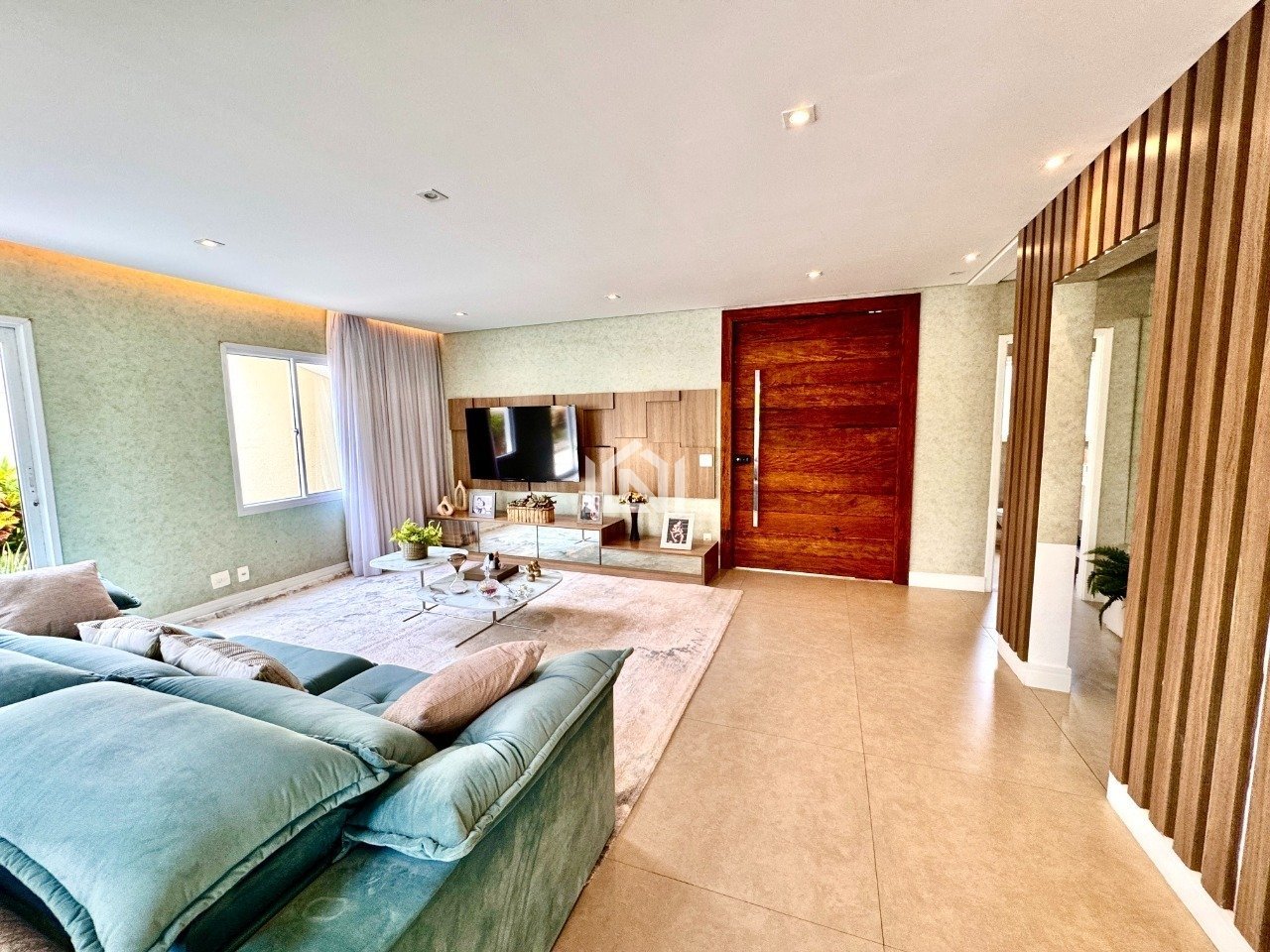 casa a venda no condominio orvalho granja viana - salas