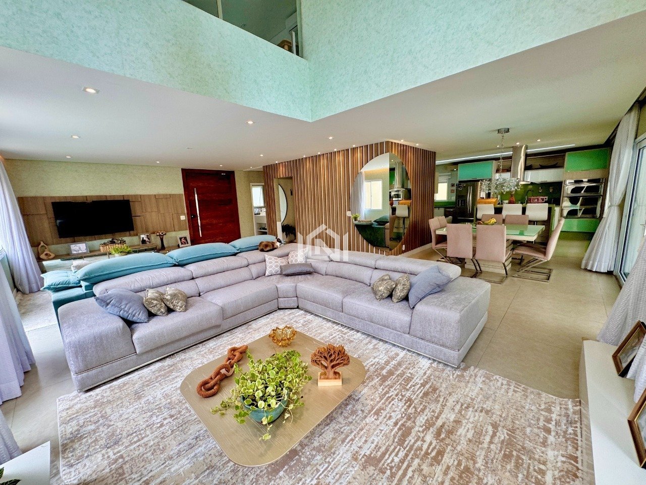 casa a venda no condominio orvalho granja viana - salas