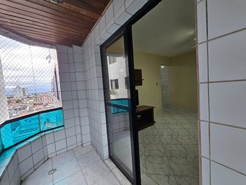 apartment em Rua Monteiro Lobato, Ocian - Praia Grande - SP