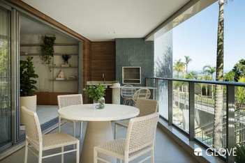 apartment em Estrada Haroldo Soares Glavan, Cacupé - Florianópolis - SC