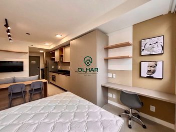 apartment em Rua Lauro Linhares, Trindade - Florianópolis - SC