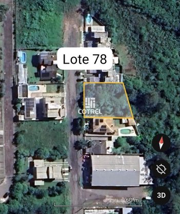 land_lot em Rua Adyles Monteiro de Almeida, Pé de Plátano - Santa Maria - RS