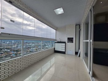 apartment em Rua Espírito Santo, Canto do Forte - Praia Grande - SP