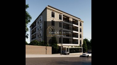 apartment em Rua João de Parolis, Jardim Country Club - Poços de Caldas - MG
