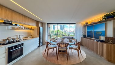 apartment em Rua Júlia Wanderley, Mercês - Curitiba - PR
