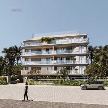 apartment em Avenida Oceano Atlântico, Ponta de Campina - Cabedelo - PB