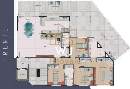 Apartamento com 4 quartos — Liberdade, Belo Horizonte