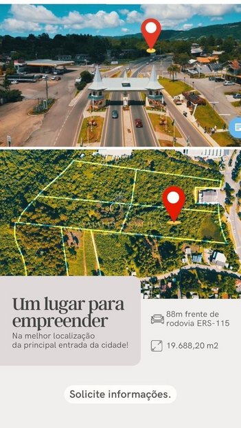 land_lot em RS-115, Planalto - Gramado - RS