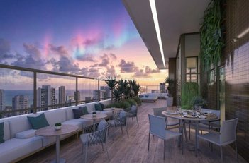 apartment em Rua Padre Bernardino Pessoa, Boa Viagem - Recife - PE